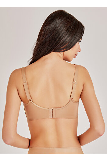 Magic Form 6297 Lace Hollow Gathering Bra - Dark Skin