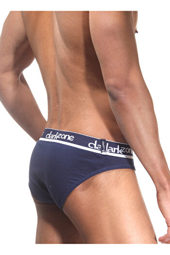 darkzone Men's Elastic Navy Blue Slip Dzn6304