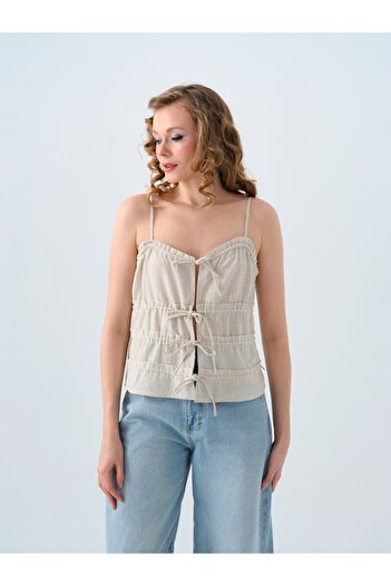 Loft Fitted Women's Blouse with Long Sleeves