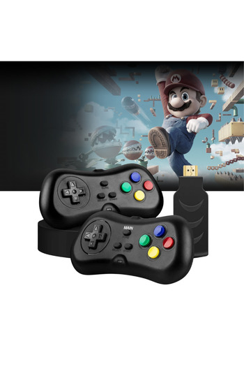 SPEEDSTORE Wireless retro game console, 620 games, 2 controllers, USB TV