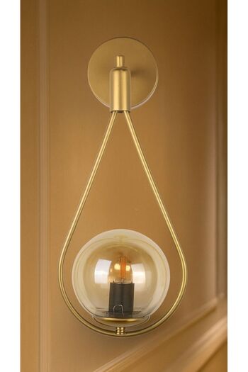 VENON Lighting Cent Sconce Glass Washed (Glop Honey Glass)