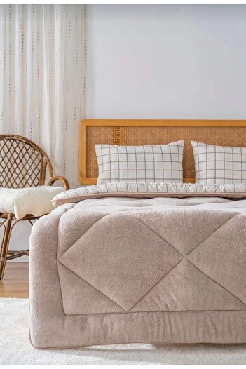 Arma Concept Wellsoft Double Sleeping Set & Patterned Quilt 195X215 & 2 Pillowcases & Fitted Sheet