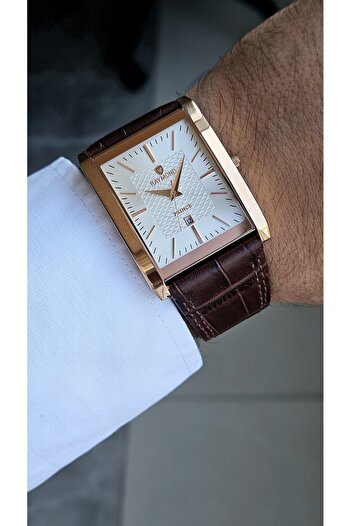 Raymond Rym-3551M Quartz Classic Wristwatch - 2 Years Warranty Rose-Brown-White