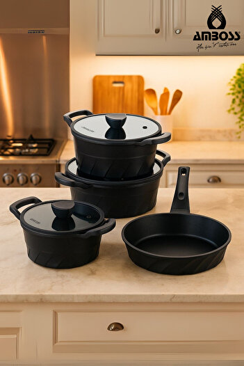 Amboss Quartz 7 Piece Casting Set Black 8699297000522