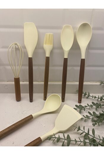 magical dreams 7 Piece Silicone Kitchen Utensils Set