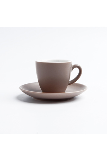 Shuer Ceramic Coffee Cup And Saucer Pink 11.7x11.7x1.8cm