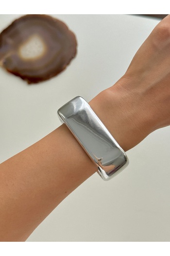 YOUES JEWELRY Women's Thick Bracelet Acrylic Handcuff Bracelet
