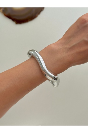 YOUES JEWELRY Women's Thick Handcuff Bracelet Acrylic Handcuff Bracelet