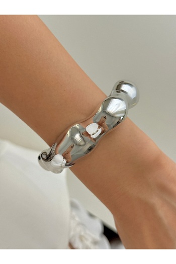 YOUES JEWELRY Women's Thick Handcuff Bracelet Acrylic Handcuff Bracelet