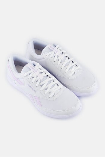 Reebok Women Court Comfort 2,0 Lace Up Tennis Shoes, White