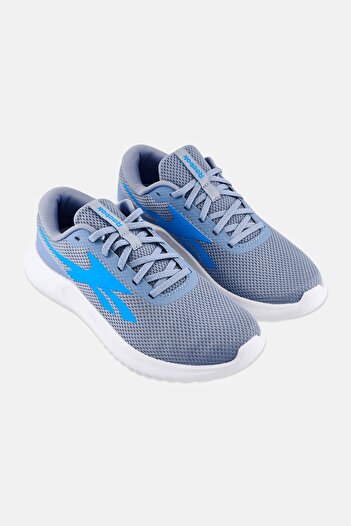 Reebok Women Lux Brand Logo Lace Up Running Shoes, Grey