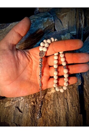 Altai Havlit Doğal Taş Tesbih ( 8mm )