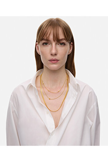 İpekyol Stainless Steel Necklace Set