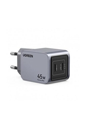 Ugreen X707 Nexode Pro 45W 3A 2 x USB-C Charger Gray
