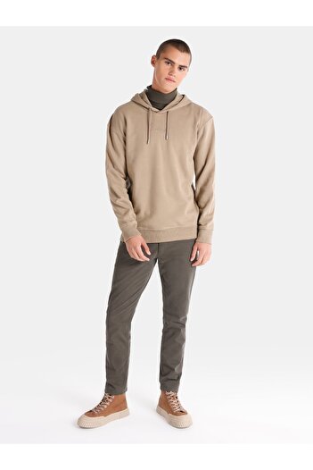 Colin's Ανδρικό φούτερ Comfort Fit σε μπεζ χρώμα