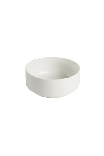SQUALO Round (porcelain) bowl with an elegant and modern design - white 13x13x5.4 cm
