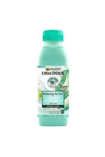 Garnier Ultra Doux Moisturizing Hair Food Shampoo Aloe & Coconut 350 ml