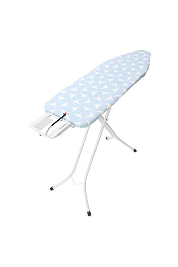 Brabantia Ironing Board B 1005617, 124x38 cm, 7 adjustable positions, Iron stand, Light blue