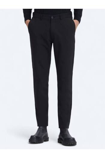 Kip Black Technical Casual Pants