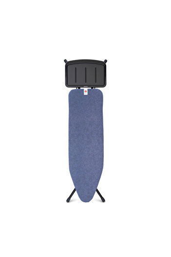 Brabantia Ironing Board B 1003352, 124x38 cm, 7 adjustment positions, Steam generator stand, Blue