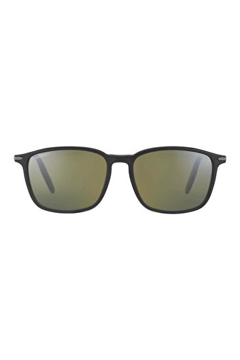 Serengeti Men's Sunglasses Lenwood 8930 57-18 (Photochromic - Mineral Lens), Rectangular Frame, Green Glass
