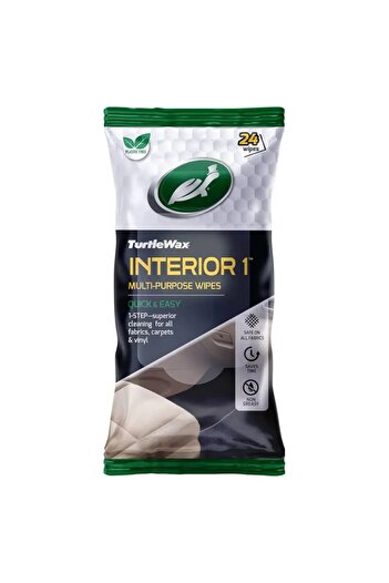 ACE Turtle Wax Interior 1 Multipurpose Wipes Pack (24 Pc.)