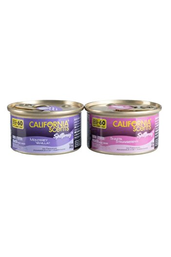 ACE California Scents Spill-Proof Organic Air Freshener Twin Pack (42 g)
