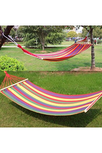 Other Single garden hammock with crossbar, 200 x 60, 150 kg resistance