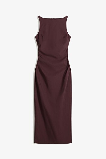 Bershka Bengaline midi dress
