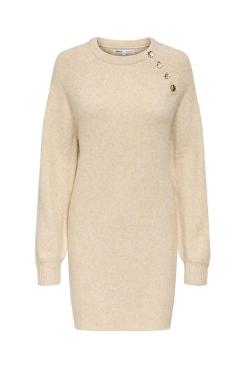 ONLY Strickkleid ONLEMMA Midikleid