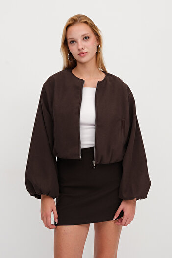 Addax Zippered Bomber Jacket C12121