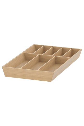 IKEA UPPDATERA Cutlery tray, light bamboo, 32 x 50 cm