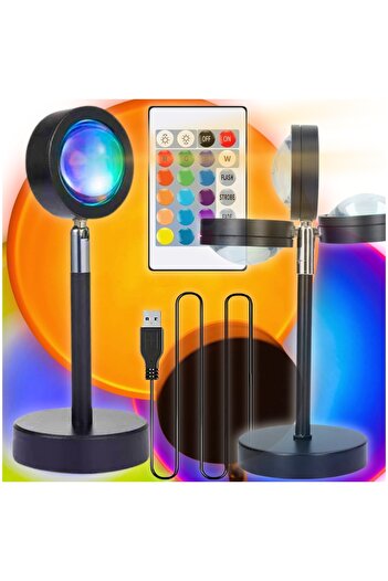 Other LED Sunset Projector Lamp, 16 Colors Night Light, Birthday Gift
