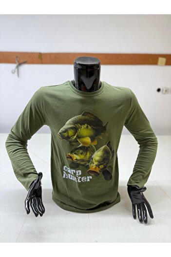 HT Outdoor Our T-Shirt Model Is Made of 100% Cotton with a Carp Fish Figure.