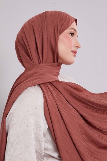 Levidor Tile Mixed Stripe Pattern Green Shawl
