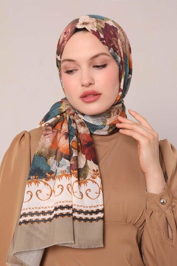 Levidor K.Vizon Varak Pattern Cotton Shawl