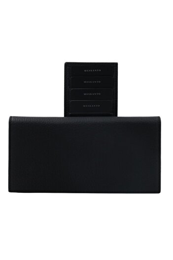 Meskanto Maya Genuine Leather Kangaroo Women's Wallet with Phone Compartment
