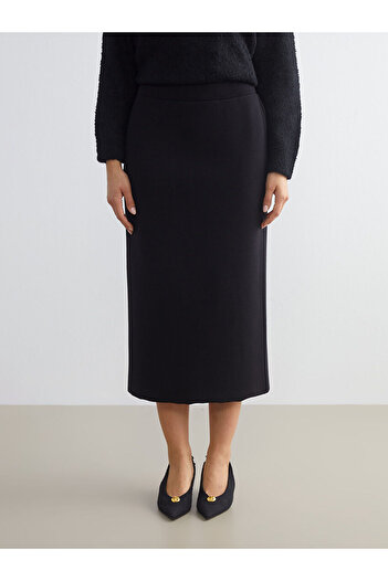 LC Waikiki Elastic Waist Knitted Skirt