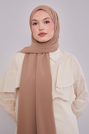Levidor Latte Plain Trend Shawl
