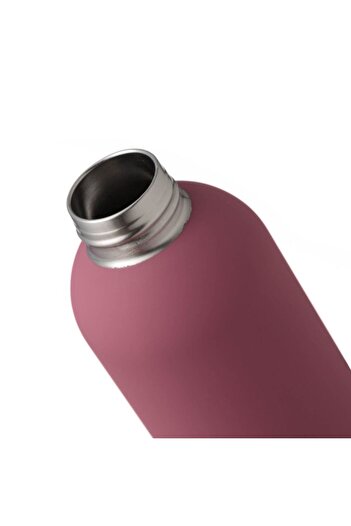 SHOPIENS Stainless steel thermos bottle Shopiens®, raspberry red color with matte texture, 520 ml