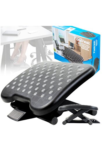 Other Ergonomic office footrest for under desk use, adjustable legs with massage nubs.