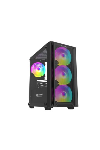 PROLINE Sistem PC GAMING AMD Ryzen 5 5500, 16GB RAM, SSD 500GB, VIDEO Radeon RX550 4GB, Win11 Pro, RGB