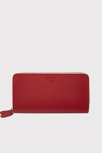 Garbalia Genuine Leather Dried Rose Handbag with Phone Compartment Money Portfolio 100% Handmade