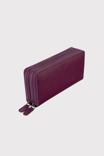 Garbalia Genuine Leather Murdum Handbag with Phone Compartment, Money Portfolio, 100% Handmade