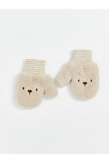 LC Waikiki Animal Embroidered Baby Boy Gloves (W5)