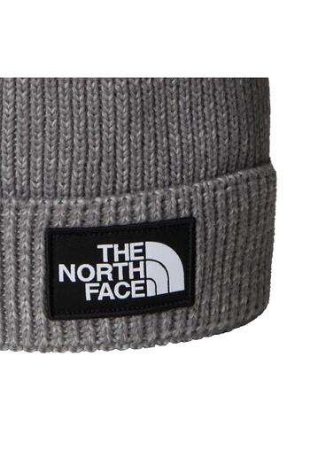 THE NORTH FACE Tnf Logo Box Pom Beanie Unisex Beanie Nf0A8Chfdyy1 Grey-Std