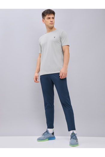 Technosport By Styli Men Solid Relaxed Fit Track Pants