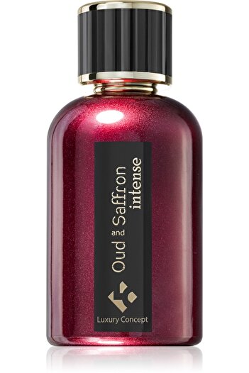 Luxury Concept , Oud And Saffron Intense, Parfum Extract, Unisex, 100 ml