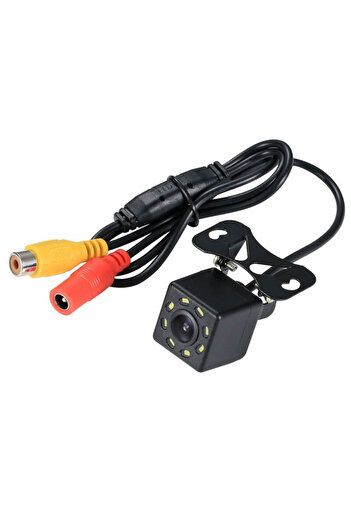 MOTOR10 RL8 car reversing camera, 8 LEDs, standard mount, 6m cable, 170 degree wide angle