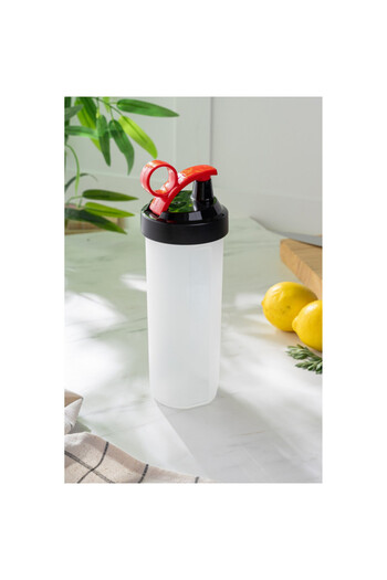 hermia 503HRN1165 Water Bottle, 740 ml, BPA Free, Plastic, Red